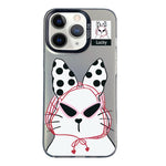 Custodia per telefono ibrida in PC e TPU con motivo argentato colorato, For iPhone 11, For iPhone 11 Pro