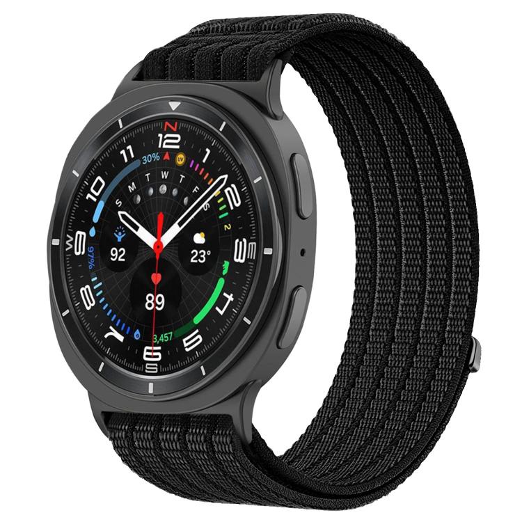 Cinturino per orologio xDfind in nylon traspirante con chiusura a strappo., For Galaxy Watch8 / Watch8 Classic