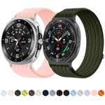 Cinturino per orologio xDfind in nylon traspirante con chiusura a strappo., For Galaxy Watch8 / Watch8 Classic