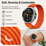 Cinturino per orologio xDfind in nylon traspirante con chiusura a strappo., For Galaxy Watch8 / Watch8 Classic