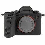 Custodia protettiva per fotocamera in morbido silicone con texture litchi, For Sony ILCE-1 / A1 / Alpha 1