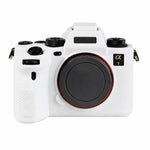 Custodia protettiva per fotocamera in morbido silicone con texture litchi, For Sony ILCE-1 / A1 / Alpha 1