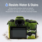 Custodia protettiva per fotocamera in morbido silicone con texture litchi, For Sony ILCE-1 / A1 / Alpha 1
