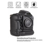 Custodia protettiva per fotocamera in morbido silicone con texture litchi, For Nikon D5
