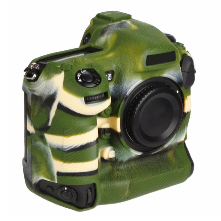 Custodia protettiva per fotocamera in morbido silicone con texture litchi, For Nikon D5