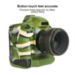 Custodia protettiva per fotocamera in morbido silicone con texture litchi, For Nikon D5