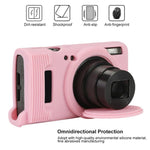 Custodia protettiva in morbido silicone per fotocamera, For Canon PowerShot ELPH 360 HS / IXY 650