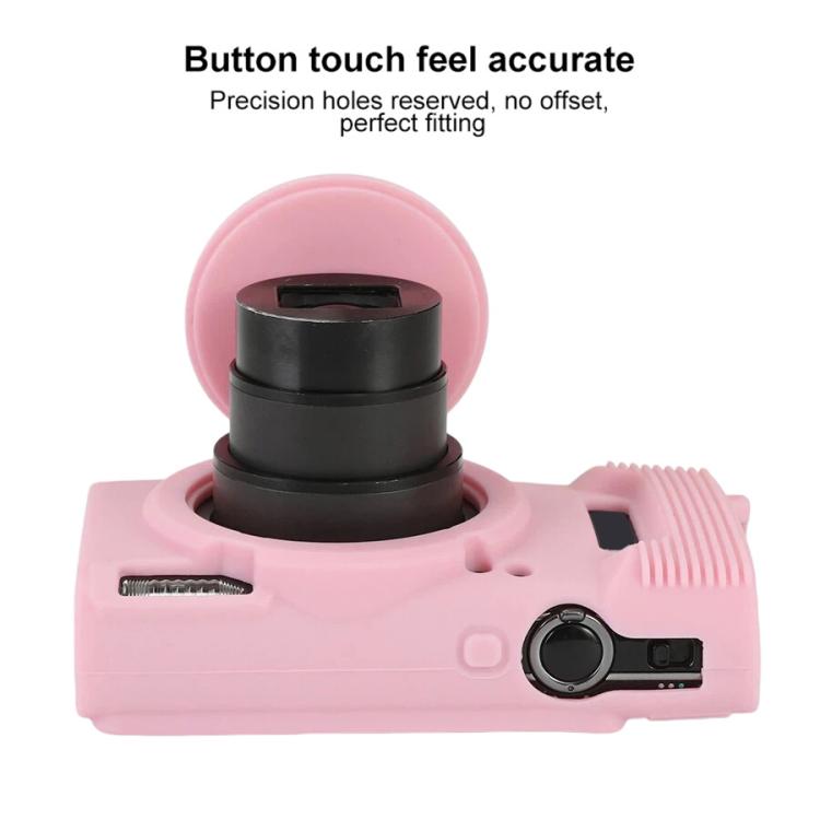Custodia protettiva in morbido silicone per fotocamera, For Canon PowerShot ELPH 360 HS / IXY 650
