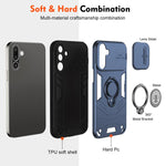 Custodia per telefono Camshield con anello di supporto, For Galaxy A27 5G