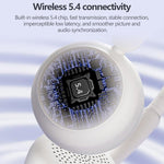 Auricolari Bluetooth Lenovo EB300 over-ear con intelligenza artificiale e riduzione del rumore durante le chiamate., EB300