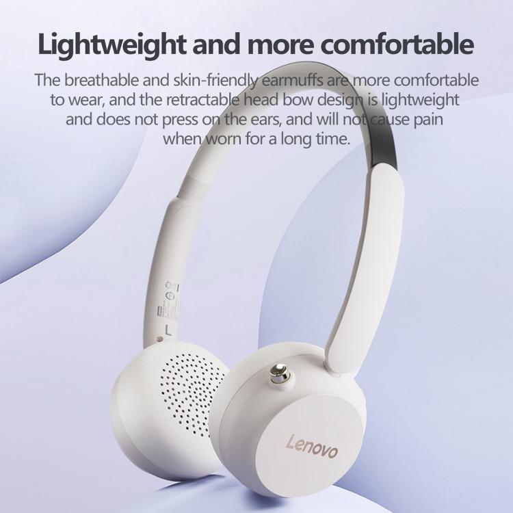 Auricolari Bluetooth Lenovo EB300 over-ear con intelligenza artificiale e riduzione del rumore durante le chiamate., EB300