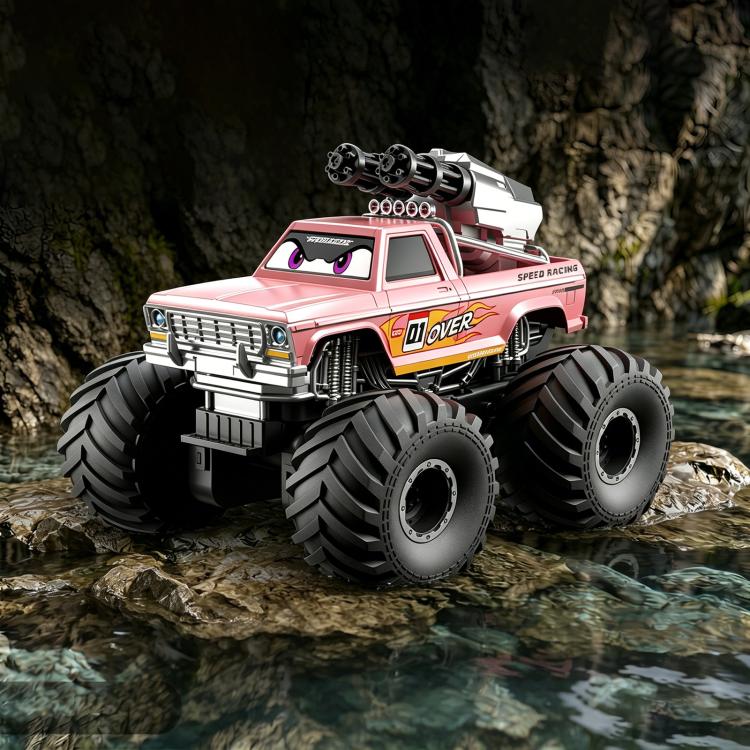 JJR/C Q245 Pro Crusher Auto anfibia 4WD telecomandata con funzione cannone ad acqua