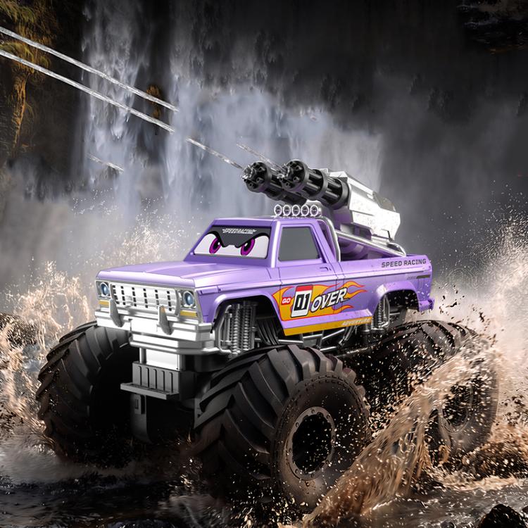 JJR/C Q245 Pro Crusher Auto anfibia 4WD telecomandata con funzione cannone ad acqua