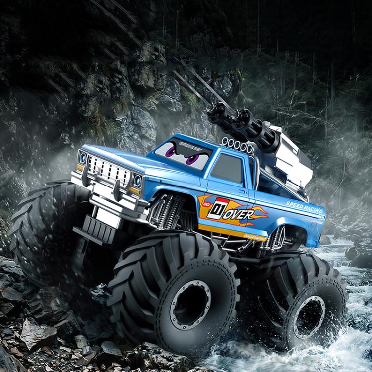 JJR/C Q245 Pro Crusher Auto anfibia 4WD telecomandata con funzione cannone ad acqua