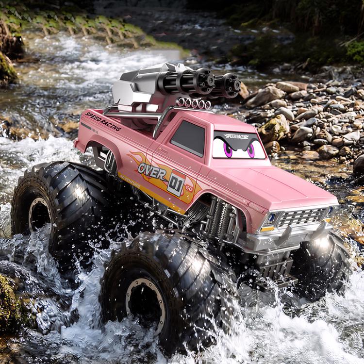 JJR/C Q245 Pro Crusher Auto anfibia 4WD telecomandata con funzione cannone ad acqua