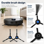 Per i ricambi di Ecovacs DEEBOT N20 Pro / N20 Plus / N20, Dual Black Side Brush, Black Filter, White Filter, Activated Carbon Filter, Deep Mop Pad, Washable Mop Pad, Main Brush Cover, Mop Pad Holder, Water Tank, Filter-Free Dust Box