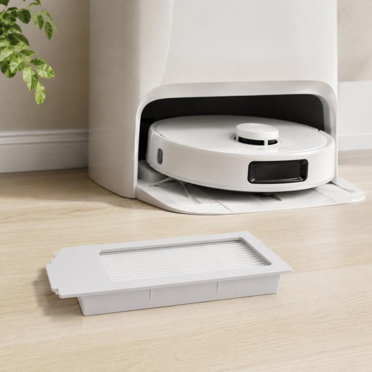 Per i ricambi di Ecovacs DEEBOT N20 Pro / N20 Plus / N20, Dual Black Side Brush, Black Filter, White Filter, Activated Carbon Filter, Deep Mop Pad, Washable Mop Pad, Main Brush Cover, Mop Pad Holder, Water Tank, Filter-Free Dust Box