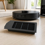 Per i ricambi di Ecovacs DEEBOT N20 Pro / N20 Plus / N20, Dual Black Side Brush, Black Filter, White Filter, Activated Carbon Filter, Deep Mop Pad, Washable Mop Pad, Main Brush Cover, Mop Pad Holder, Water Tank, Filter-Free Dust Box