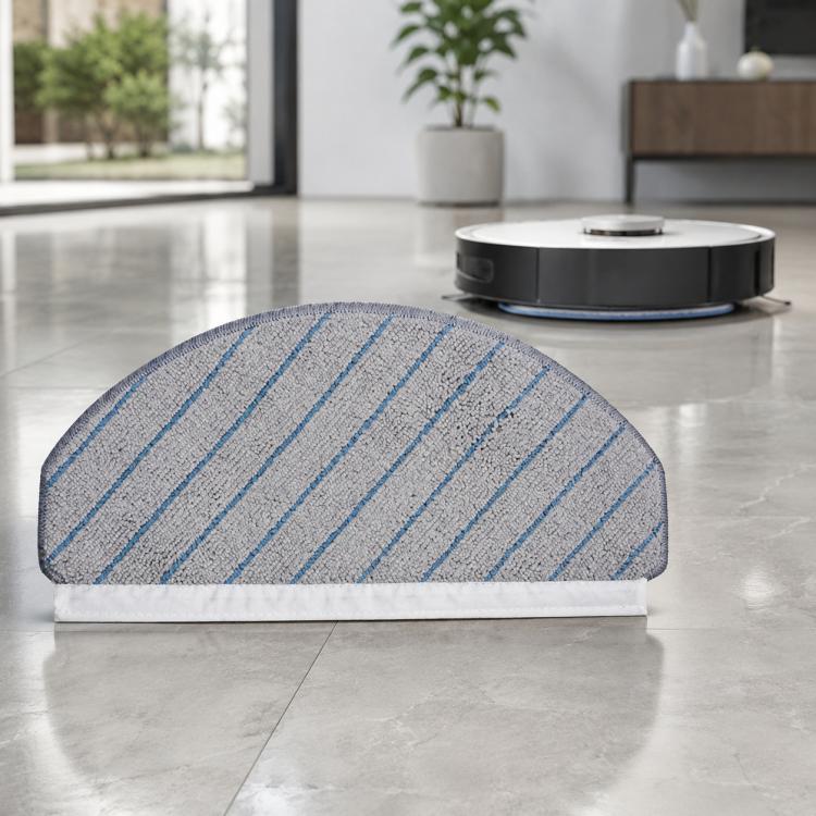 Per i ricambi di Ecovacs DEEBOT N20 Pro / N20 Plus / N20, Dual Black Side Brush, Black Filter, White Filter, Activated Carbon Filter, Deep Mop Pad, Washable Mop Pad, Main Brush Cover, Mop Pad Holder, Water Tank, Filter-Free Dust Box