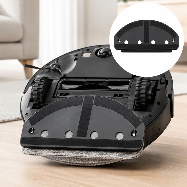 Per i ricambi di Ecovacs DEEBOT N20 Pro / N20 Plus / N20, Dual Black Side Brush, Black Filter, White Filter, Activated Carbon Filter, Deep Mop Pad, Washable Mop Pad, Main Brush Cover, Mop Pad Holder, Water Tank, Filter-Free Dust Box