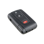 Custodia per telecomando con guscio per chiave auto con chiave piccola per Toyota Prius a 3 pulsanti, For Toyota Prius