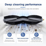 Per ricambi per Ecovacs DEEBOT X1S / X1S Pro, Main Brush, Rubber Roller Brush, Dual Grey Side Brush, Black Filter, White Filter, Activated Carbon Filter, Blue Striped Mop Pad, White Striped Mop Pad
