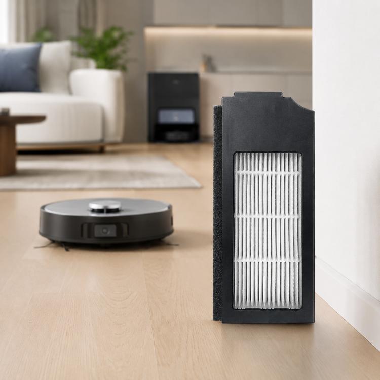 Per ricambi per Ecovacs DEEBOT X1S / X1S Pro, Main Brush, Rubber Roller Brush, Dual Grey Side Brush, Black Filter, White Filter, Activated Carbon Filter, Blue Striped Mop Pad, White Striped Mop Pad