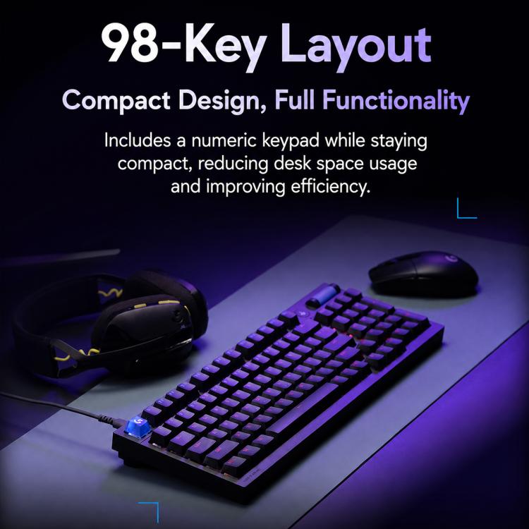 Tastiera meccanica da gioco personalizzata Logitech G316 8K Esports Edition con switch lineari, Linear Switches