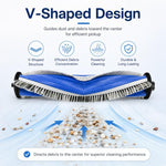Per ricambi per Ecovacs DEEBOT X5 / X5 Pro / X5 Max / X5 Pro Plus, Main Brush, Side Brush, Black Filter, White Filter, Blue Striped Mop Pad, Mop Pad, White Striped Mop Pad, Dust Bag, Activated Carbon Dust Bag, Mop Pad Holder, Main Brush Cover