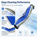 Per ricambi per Ecovacs DEEBOT X5 / X5 Pro / X5 Max / X5 Pro Plus, Main Brush, Side Brush, Black Filter, White Filter, Blue Striped Mop Pad, Mop Pad, White Striped Mop Pad, Dust Bag, Activated Carbon Dust Bag, Mop Pad Holder, Main Brush Cover