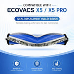 Per ricambi per Ecovacs DEEBOT X5 / X5 Pro / X5 Max / X5 Pro Plus, Main Brush, Side Brush, Black Filter, White Filter, Blue Striped Mop Pad, Mop Pad, White Striped Mop Pad, Dust Bag, Activated Carbon Dust Bag, Mop Pad Holder, Main Brush Cover