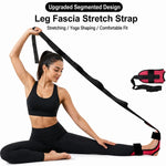 Fascia elastica per yoga, allungamento delle caviglie, allenamento per la correzione delle articolazioni.