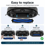 Per ricambi per Ecovacs DEEBOT X11 / X11 Pro, Main Brush, Side Brush, Roller Mop, Activated Carbon Filter, Filter, Auto Refill and Drain Version Dust Bag, Water Tank Version Dust Bag