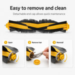 Ricambi per Ecovacs DEEBOT DD35 / DD56 / DD33 / DD37, Main Brush, Dual Side Brush, Filter+Sponge, Mop Pad, 13pcs Combo, 15pcs Combo, Main Brush Cover