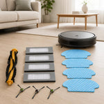 Ricambi per Ecovacs DEEBOT DD35 / DD56 / DD33 / DD37, Main Brush, Dual Side Brush, Filter+Sponge, Mop Pad, 13pcs Combo, 15pcs Combo, Main Brush Cover