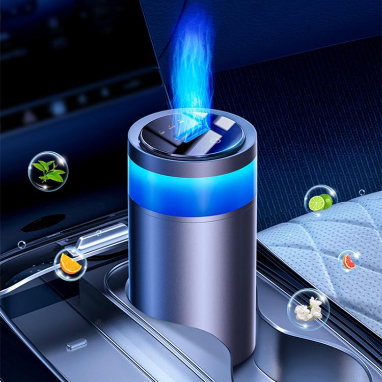 Deodorante per auto Aurora Blue Flame con luce a fiamma blu