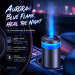 Deodorante per auto Aurora Blue Flame con luce a fiamma blu