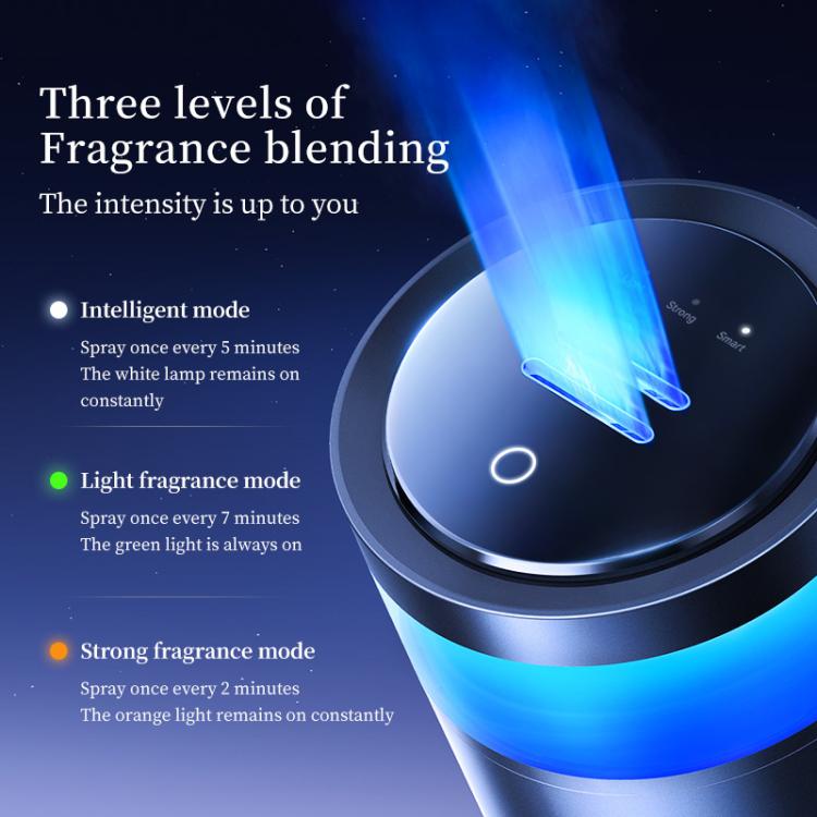 Deodorante per auto Aurora Blue Flame con luce a fiamma blu
