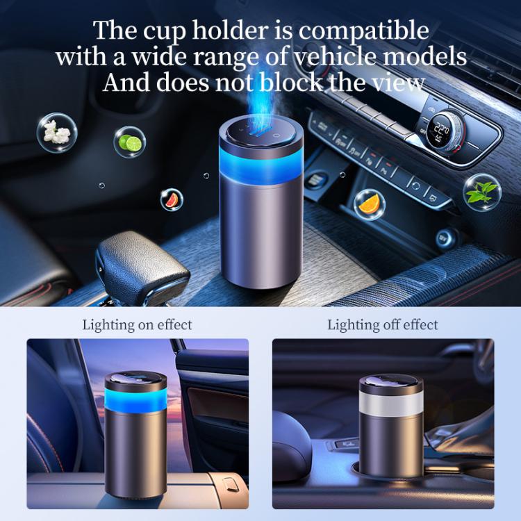 Deodorante per auto Aurora Blue Flame con luce a fiamma blu
