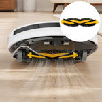 Per ricambi per Ecovacs DEEBOT DJ35 / DJ36, Main Brush, Dual Side Brush, Filter, Mop Pad, Disposable Mop Pad, 10pcs Hook and Loop Fastener, Dust Box Flap, Mop Pad Holder