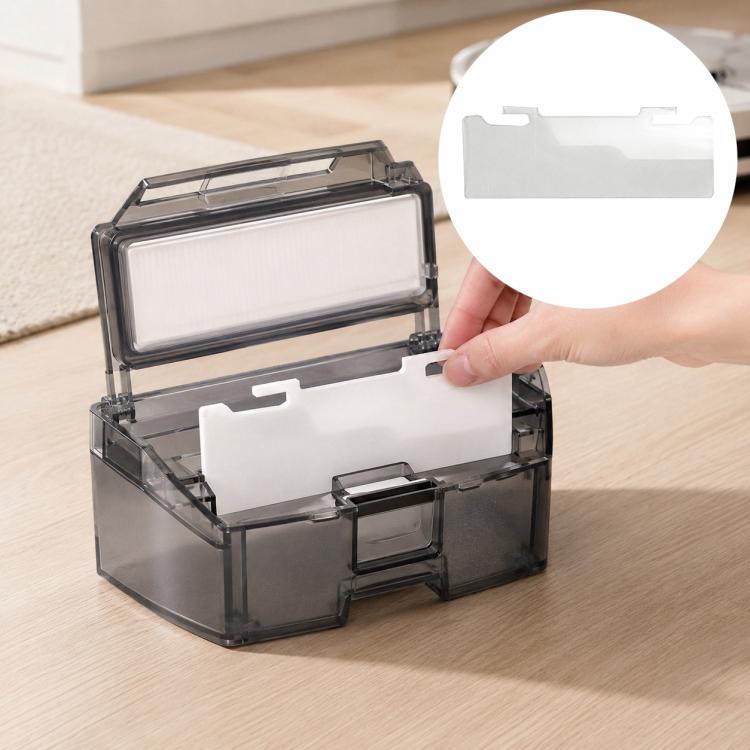 Per ricambi per Ecovacs DEEBOT DJ35 / DJ36, Main Brush, Dual Side Brush, Filter, Mop Pad, Disposable Mop Pad, 10pcs Hook and Loop Fastener, Dust Box Flap, Mop Pad Holder