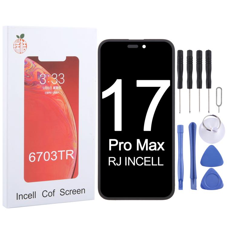 Schermo RJ Incell Cof, For iPhone 17 Pro Max, For iPhone 17 Pro, For iPhone 16 Pro Max, For iPhone 16 Pro, For iPhone 16 Plus, For iPhone 16, For iPhone 15 Pro Max, For iPhone 15 Pro, For iPhone 15 Plus, For iPhone 15, For iPhone 14 Pro                ...