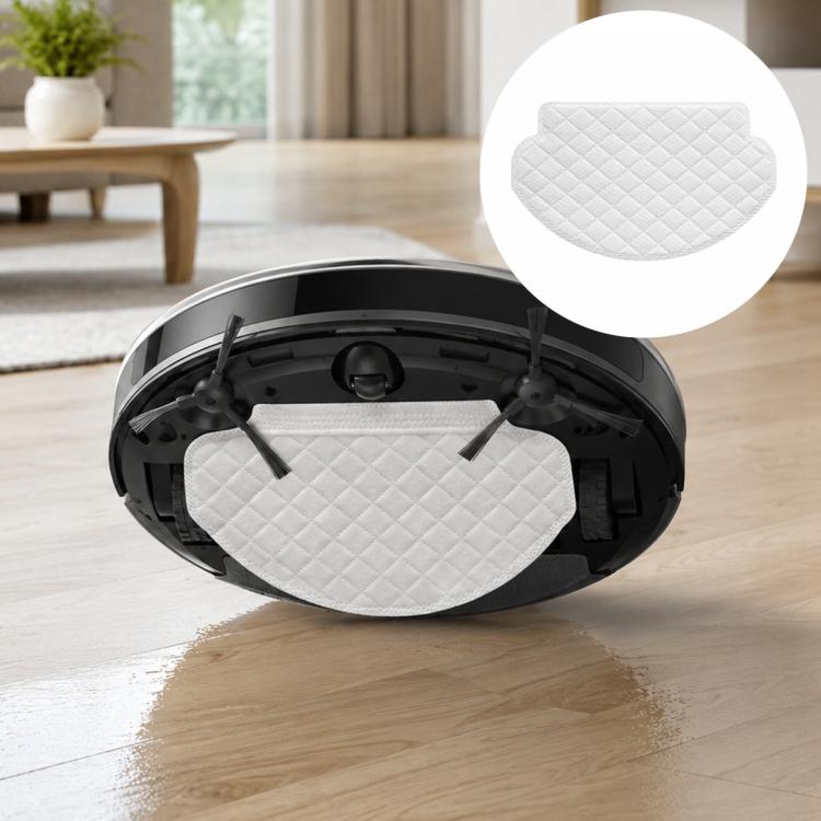 Ricambi per Ecovacs DEEBOT T5 / T5 Max / N5 / N8 / DV35 / DJ65 / DX55, Dual Side Brush, Filter, Mop Pad, Disposable Mop Pad, 10pcs/Pack Wet Mop Pad, Mop Pad Holder, Dust Box, Dust Box Flap, 10pcs Hook and Loop Fastener, 9pcs Combo, 10pcs Combo