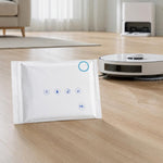 Ricambi per Ecovacs DEEBOT T5 / T5 Max / N5 / N8 / DV35 / DJ65 / DX55, Dual Side Brush, Filter, Mop Pad, Disposable Mop Pad, 10pcs/Pack Wet Mop Pad, Mop Pad Holder, Dust Box, Dust Box Flap, 10pcs Hook and Loop Fastener, 9pcs Combo, 10pcs Combo