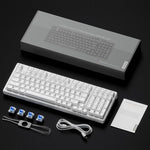 Tastiera meccanica cablata Lenovo GK10 RGB a 98 tasti, Tea Axis, Red Axis, Blue Axis