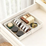 Scatola portaoggetti con cassetto estraibile, 3 in 1 24-29x22x5.5cm, 3 in 1 30-37x22x5.5cm