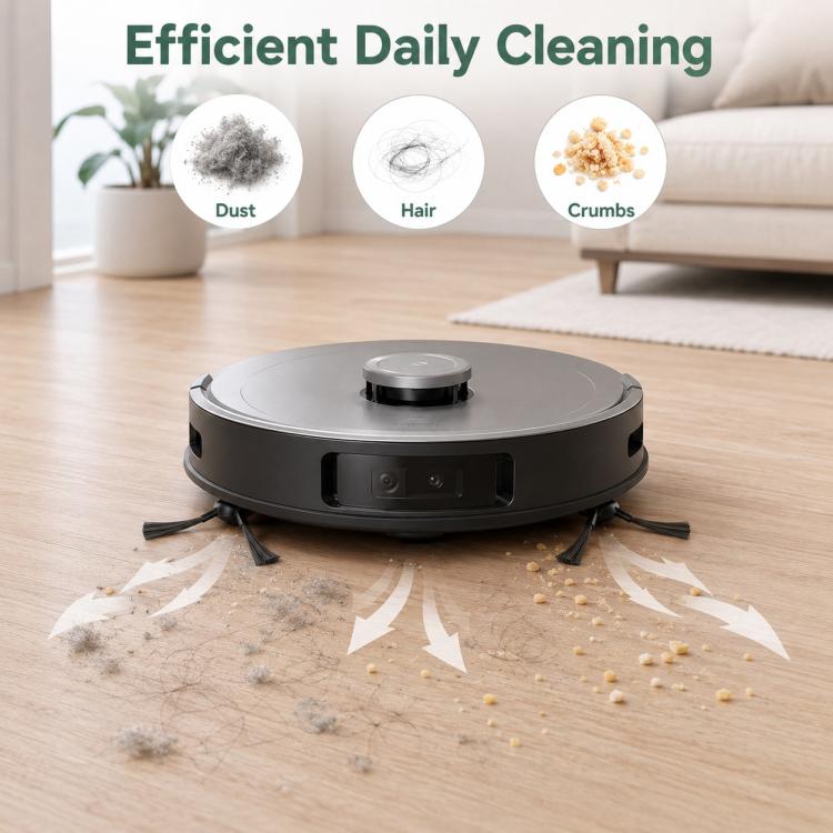Ricambi per Ecovacs DEEBOT X1 OMNI / X1 TURBO / X1S PRO, Dual Side Brush, White Filter, Activated Carbon Filter, Activated Carbon Dust Bag, White Mop Pad, Grey Mop Pad, Full-Fiber Gray Mop Pad, White Striped Mop Pad, Blue Striped Mop Pad, Main Brush Co...