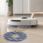 Ricambi per Ecovacs DEEBOT X1 OMNI / X1 TURBO / X1S PRO, Dual Side Brush, White Filter, Activated Carbon Filter, Activated Carbon Dust Bag, White Mop Pad, Grey Mop Pad, Full-Fiber Gray Mop Pad, White Striped Mop Pad, Blue Striped Mop Pad, Main Brush Co...