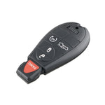 Custodia per telecomando con guscio per chiave auto per Dodge / Chrysler / Jeep a 5 pulsanti, For Dodge / Chrysler / Jeep