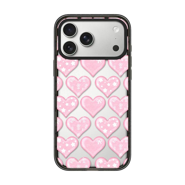 Custodia per telefono in acrilico TPU trasparente con fiocco a stella in stile francese, For iPhone 17 Pro Max, For iPhone 17 Pro, For iPhone 17, For iPhone Air, For iPhone 16 Pro Max, For iPhone 16 Pro